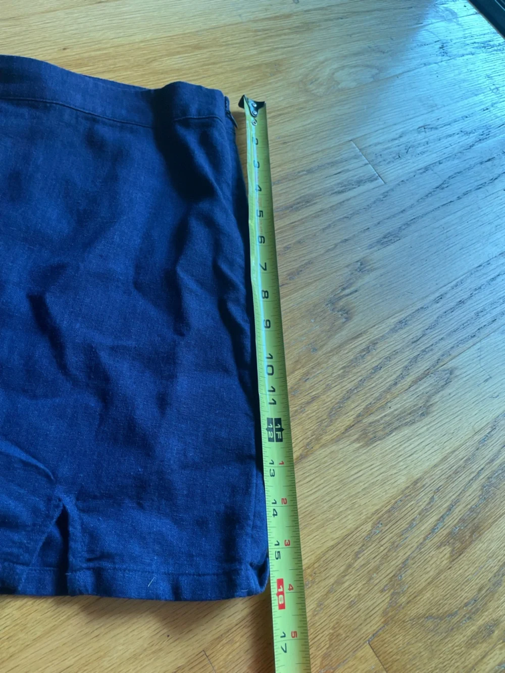 NWT Target A New Day Linen/nylon Blend High rise navy skort - Picture 13 of 13